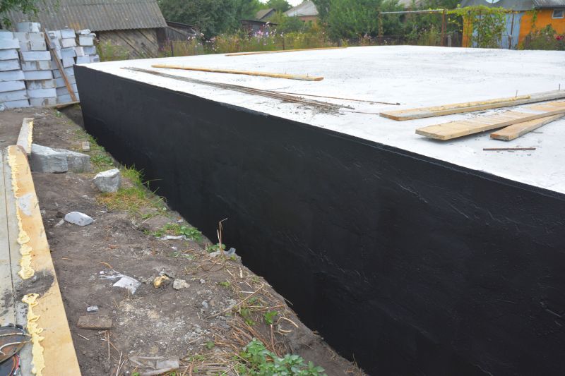 Waterproofed Foundations